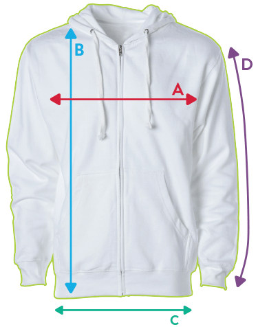 Illustration of Custom Vessel Hoodie