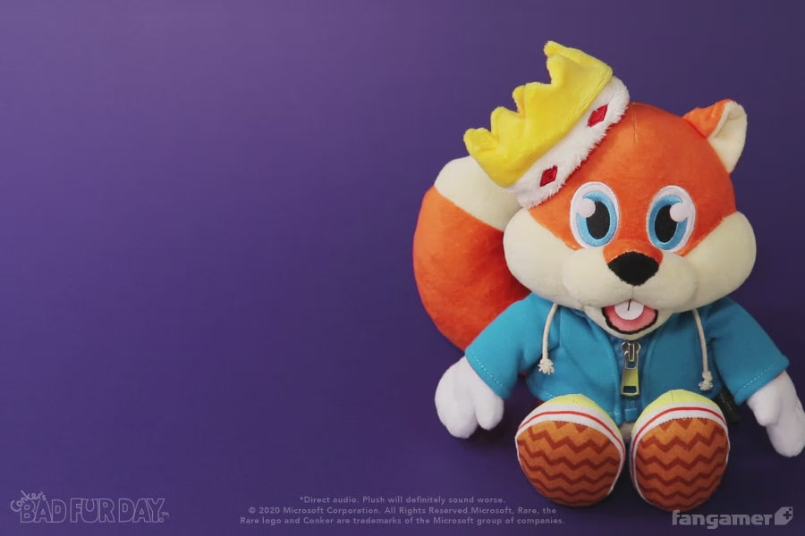 Conker - Conker Talking Plush - Fangamer