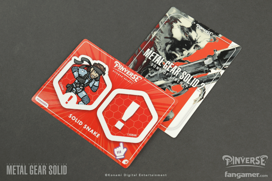 PINVERSE - Solid Snake Pin Pack - Fangamer