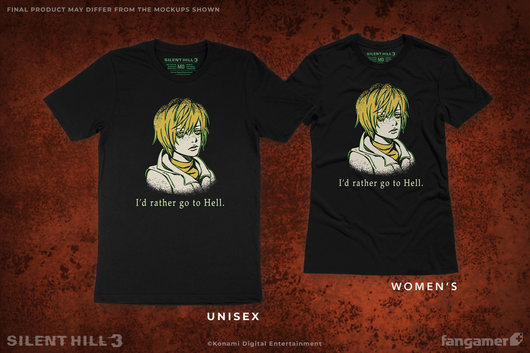 Heather Silent Hill 3 Unisex T-Shirt - Teeruto