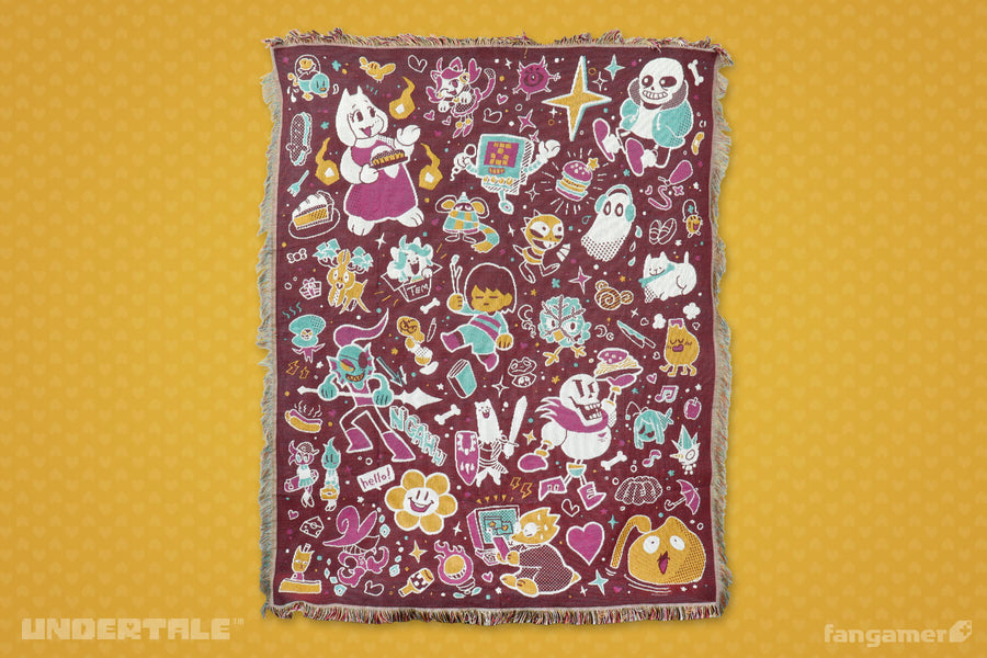Friends and Foes Throw Blanket