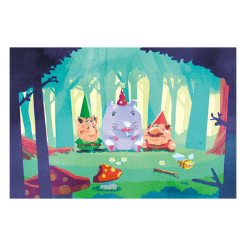 Gnome Forest Poster