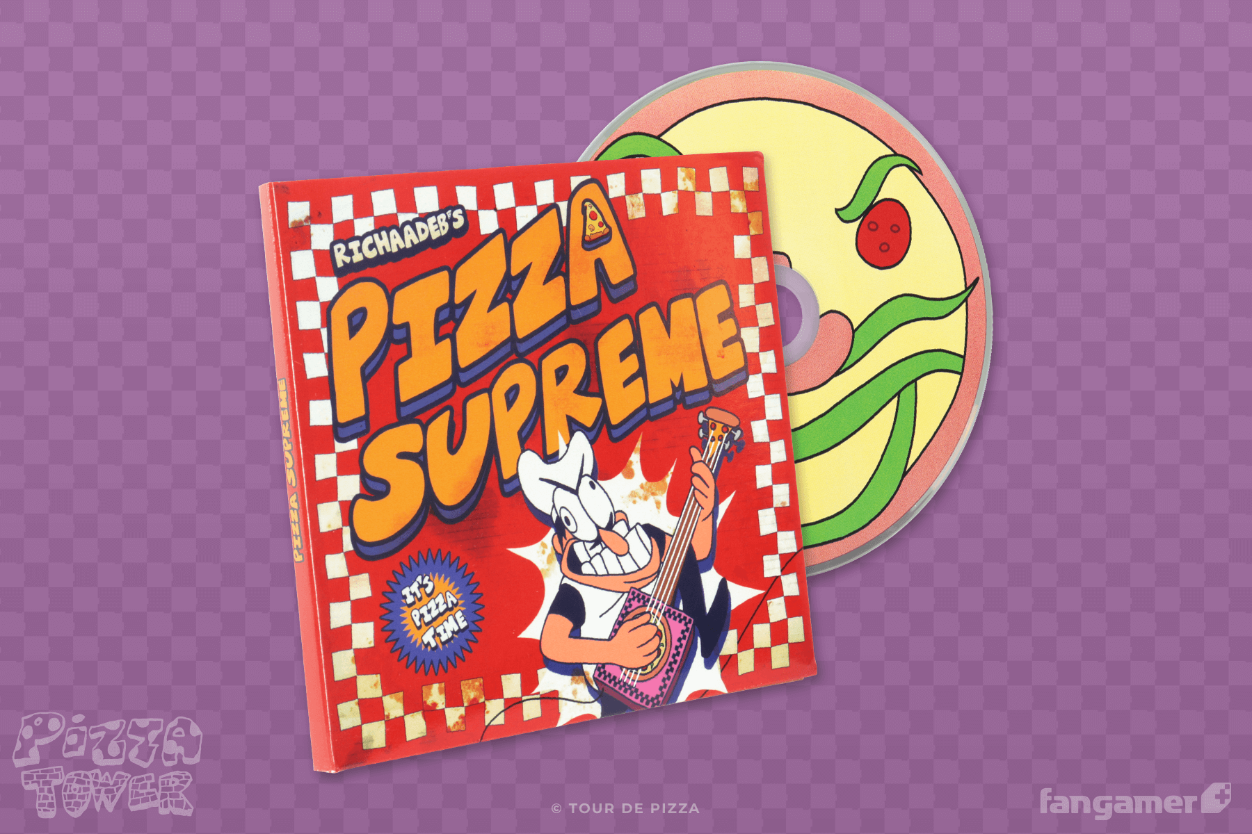 Pizza Tower - RichaadEB's Pizza Supreme CD - Fangamer