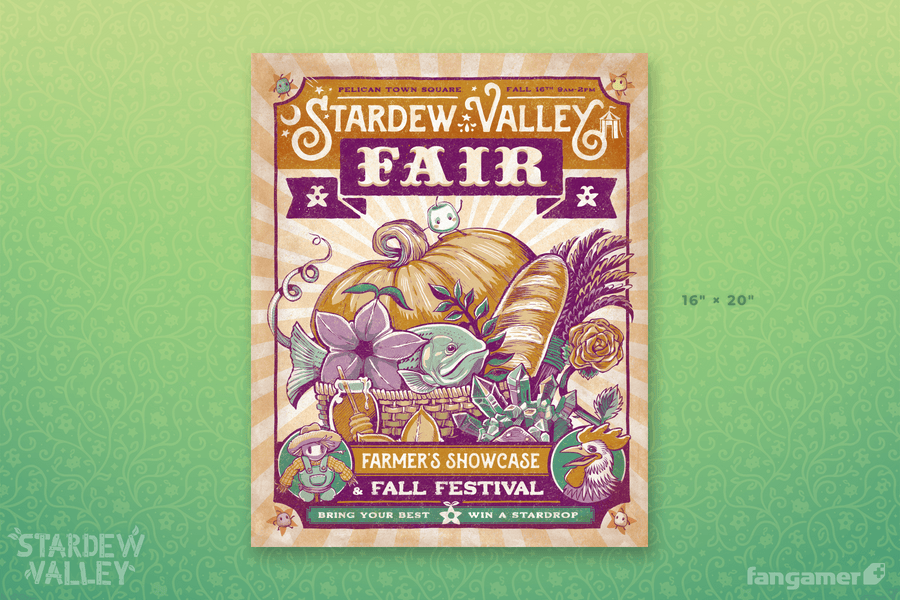 Stardew Valley Fair Poster
