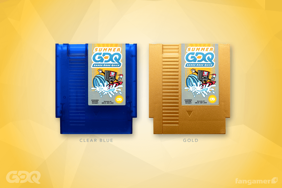 SGDQ 2018 Limited Edition NES Cartridge