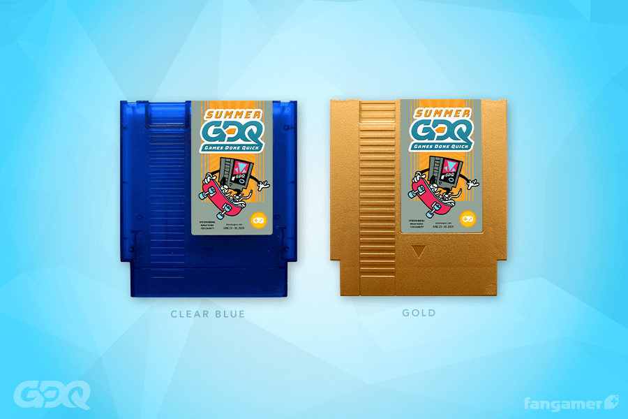 SGDQ 2019 Limited Edition NES Cartridge