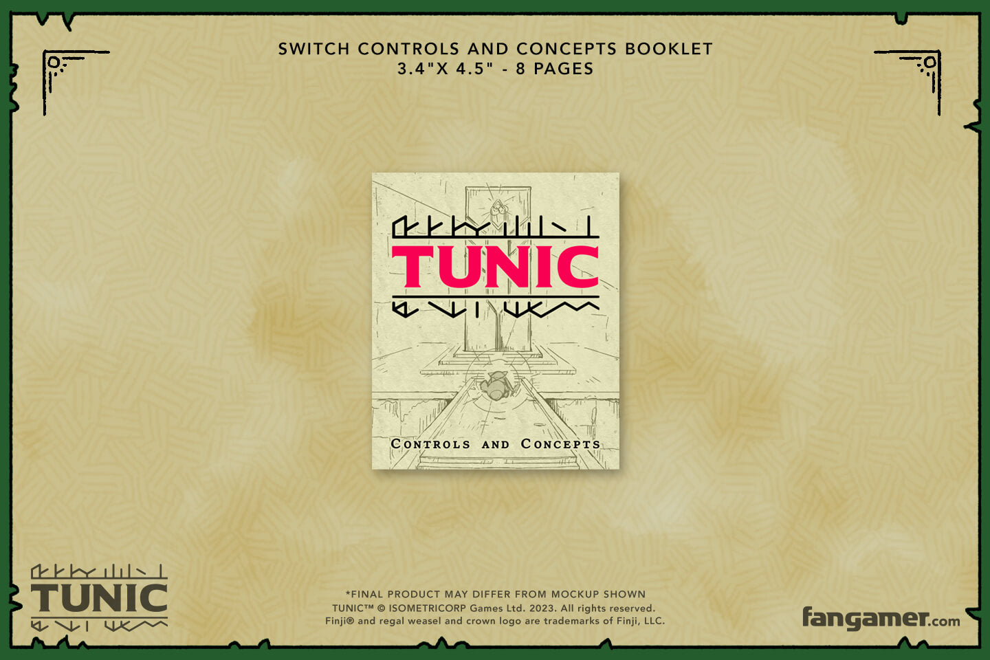 Tunic - édition deluxe Switch FR Multi-Language NEW FanGamer Action  Adventure