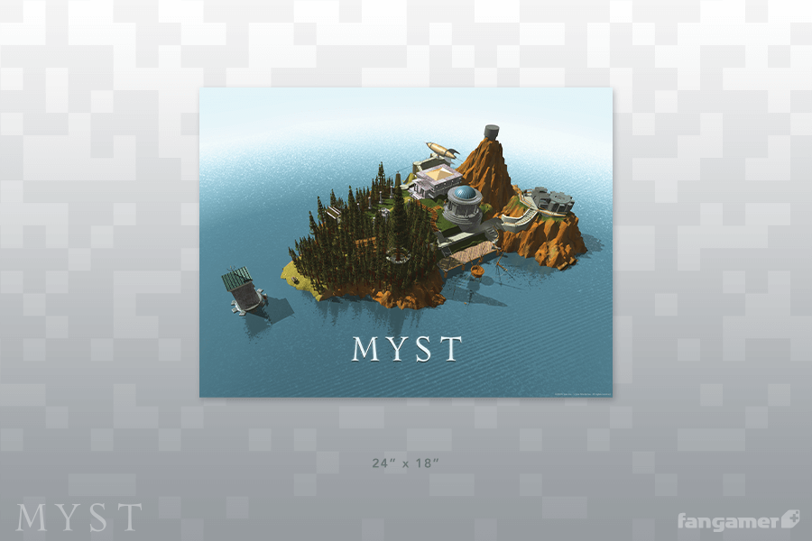 Myst Island Poster