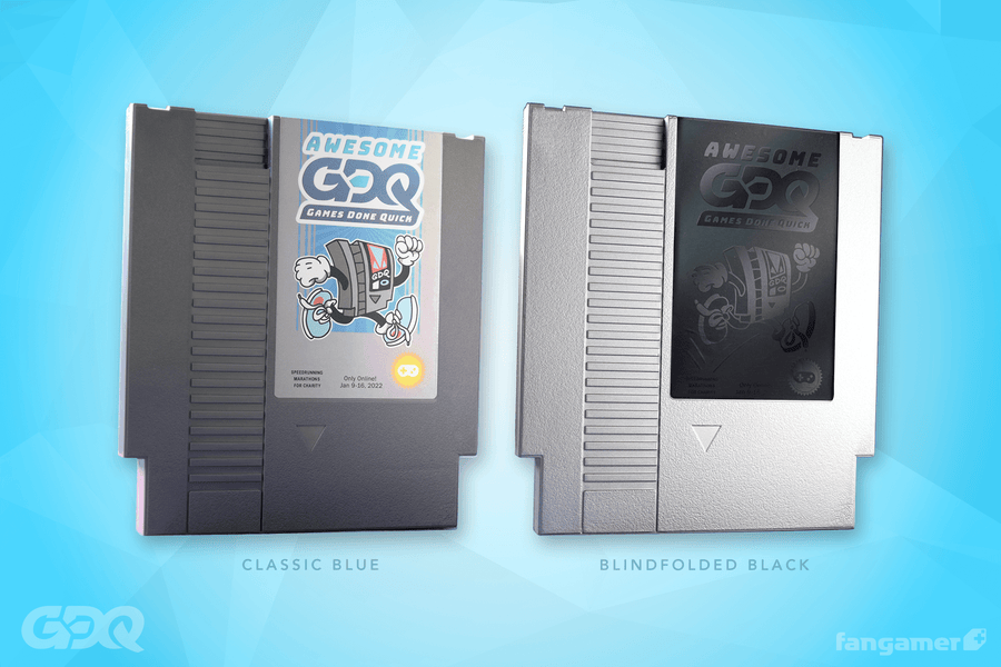 AGDQ 2022 Limited Edition NES Cartridge