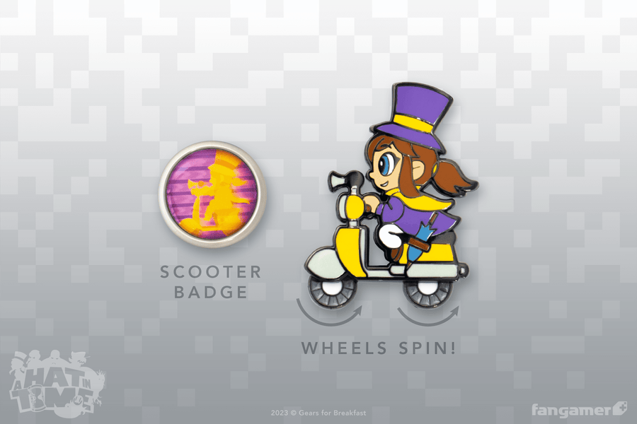 Scooter Spinning Pin Set