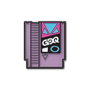 GDQ NES Cart Enamel Pin