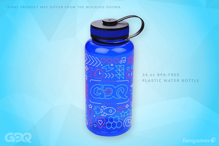 GDQ Hydrate-Up! Water Bottle