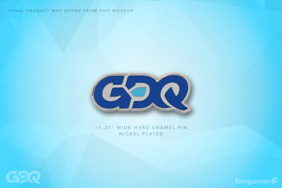 GDQ Logo Enamel Pin
