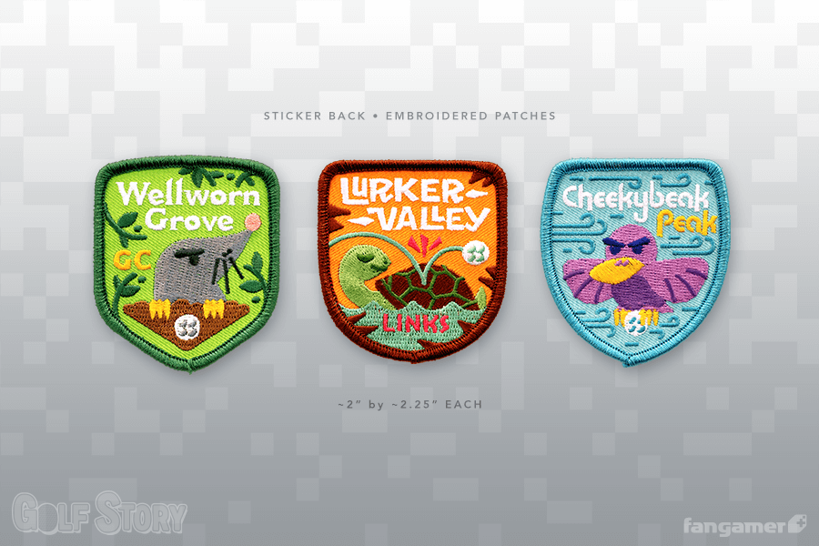 Golf Story Course Patches