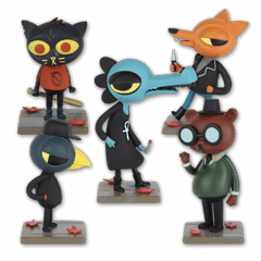Night in the Woods Figurine Complete Set
