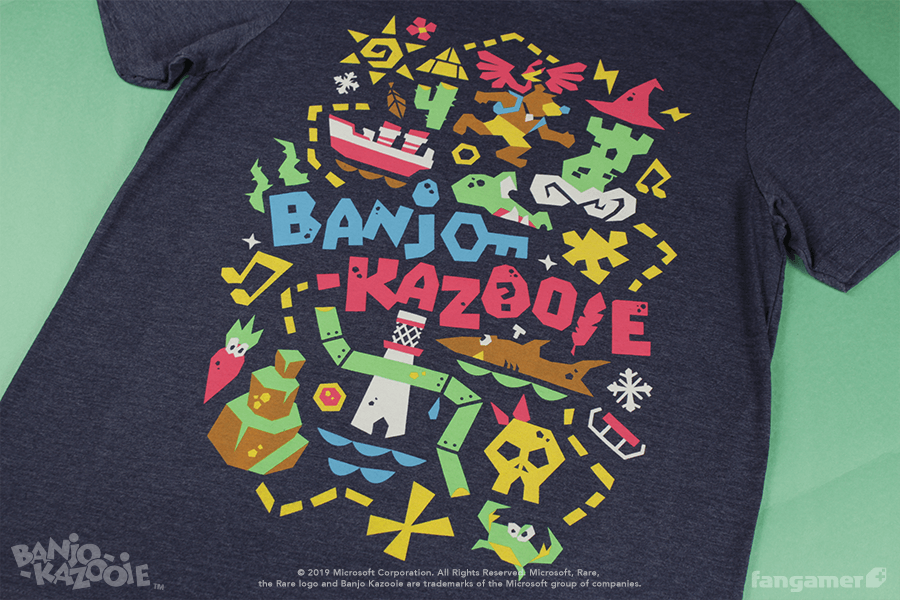 Banjo-Kazooie Classic Cover Jigsaw Puzzle - Fangamer