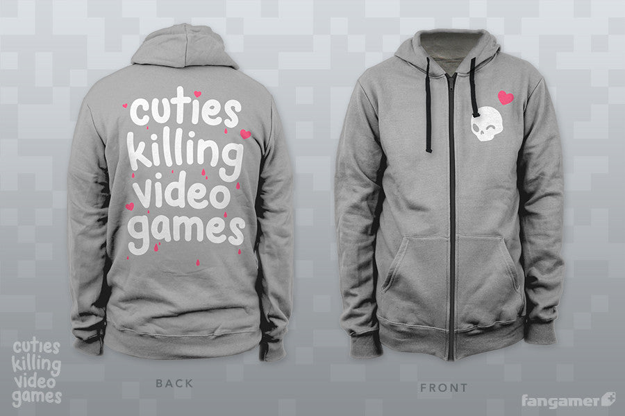 Cuties Killing Video Games Hoodie