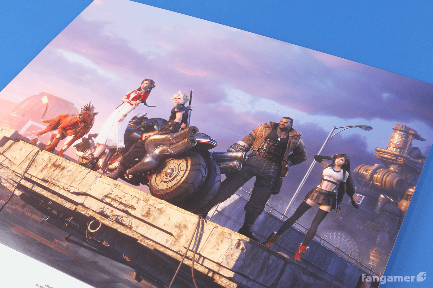 Final Fantasy VII Remake Limited Edition Fine Art Print FF7 Poster