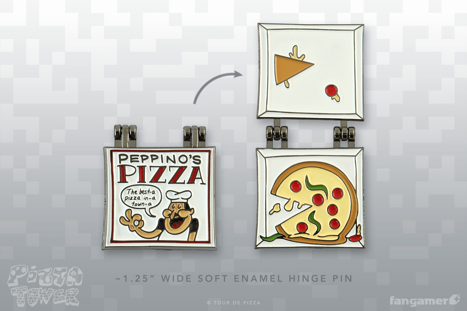 Pizza Tower - BEST-A Pizza Hinged Pin