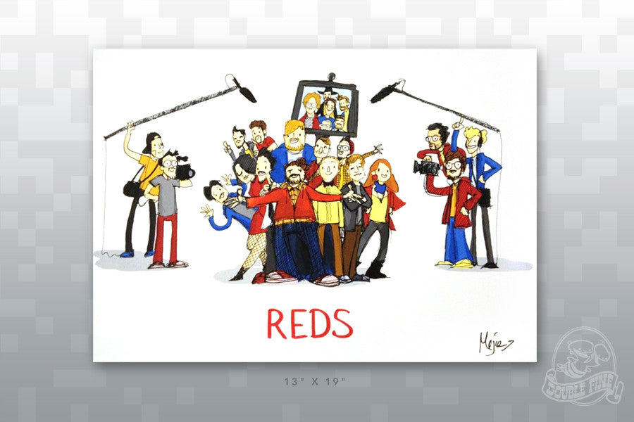 Reds Team Print