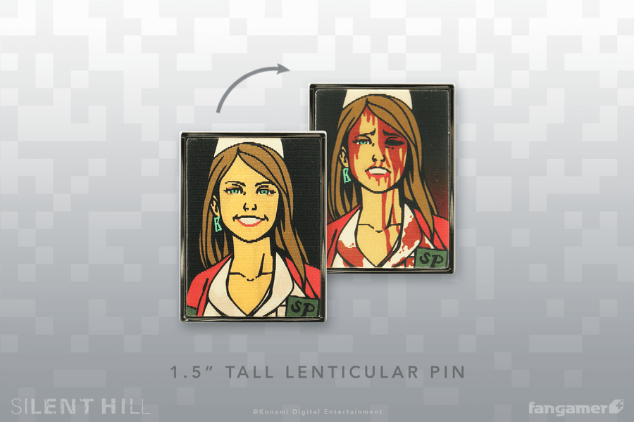 Bloody Lisa Lenticular Pin