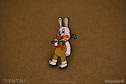 Robbie the Rabbit Pin Thumbnail
