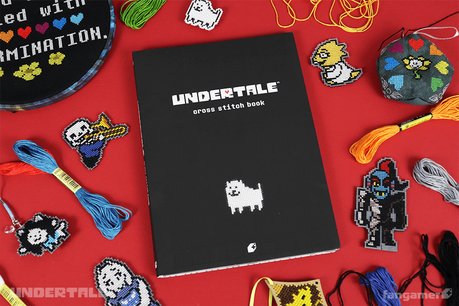 UNDERTALE - Cross Stitch Book - Fangamer
