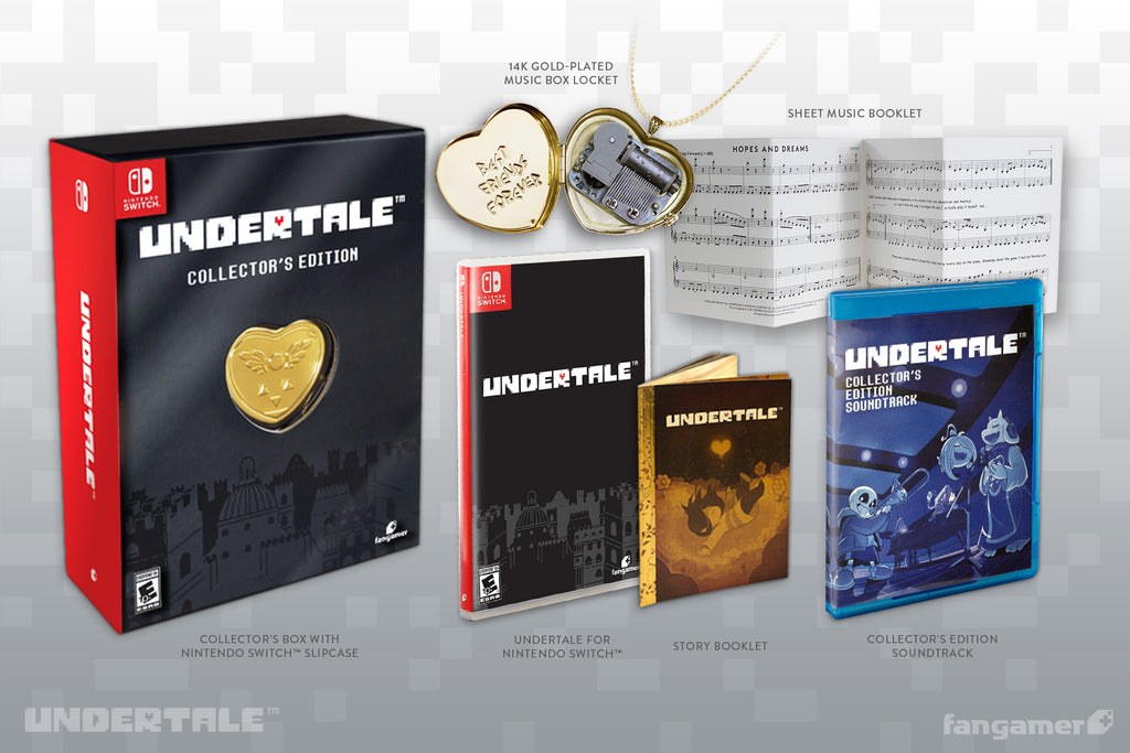 Faktura Bourgeon svag UNDERTALE Collector's Editions - Fangamer